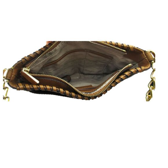 MICHAEL KORS ACORN LEATHER CROSSBODY BAG $278.00 - Picture 3 of 4